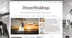 Desktop Screenshot of dreamweddingshawaii.com